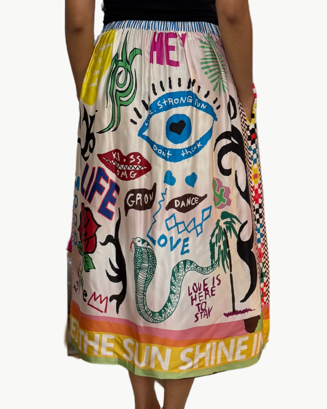 ALEXA SKIRT IN TATTOO