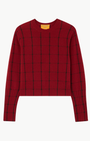Guest In Residence Shrunken Checker Crew at Romi Boutique