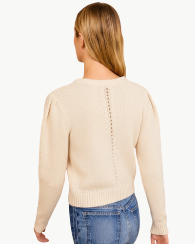 DELPHINA CARDIGAN IN COWRIE