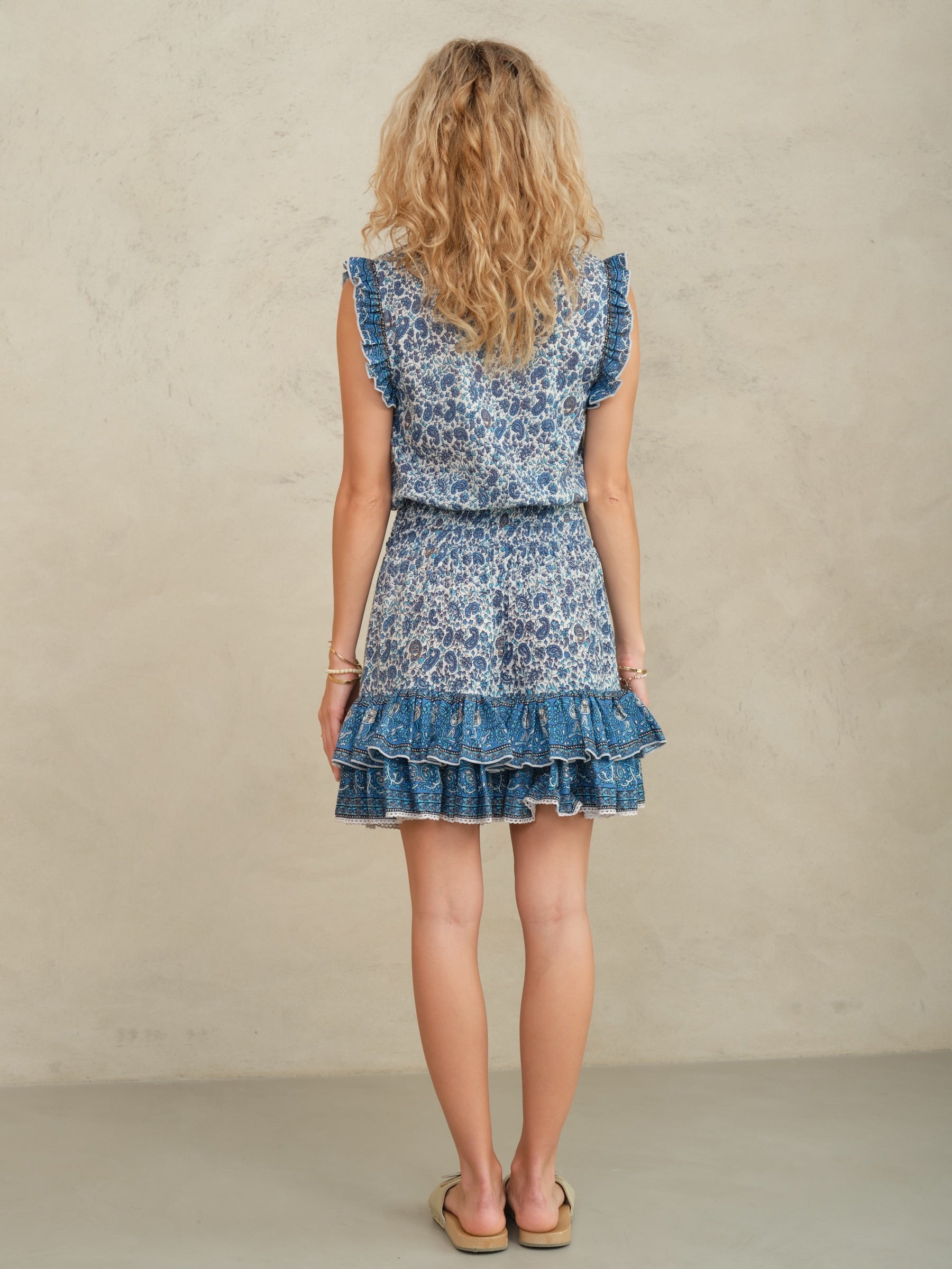 Mabe Esti Print Dress at Romi Boutique