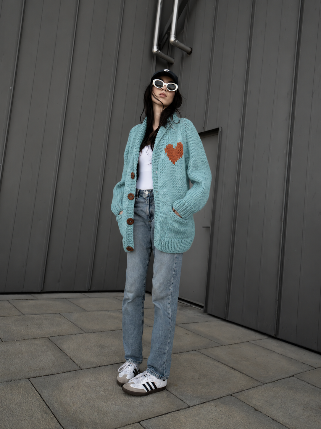 Long Heart Cardi