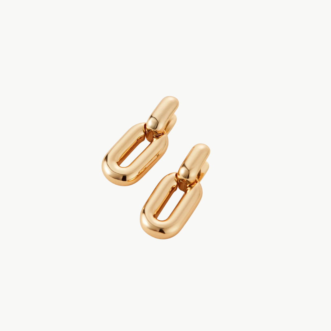 Puffy Detachable Link Earrings