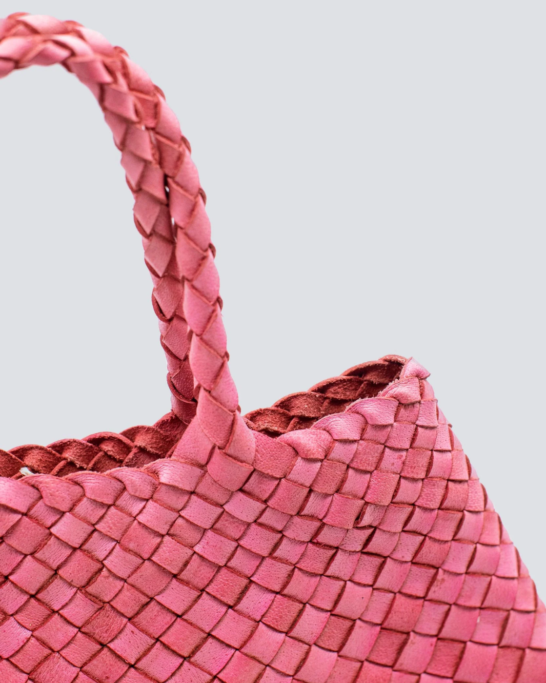 Dragon Diffusion SANTA CROCE SMALL IN STRAWBERRY at Romi Boutique