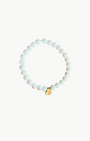 MARIT RAE CHARM BRACELET IN WHITE at Romi Boutique