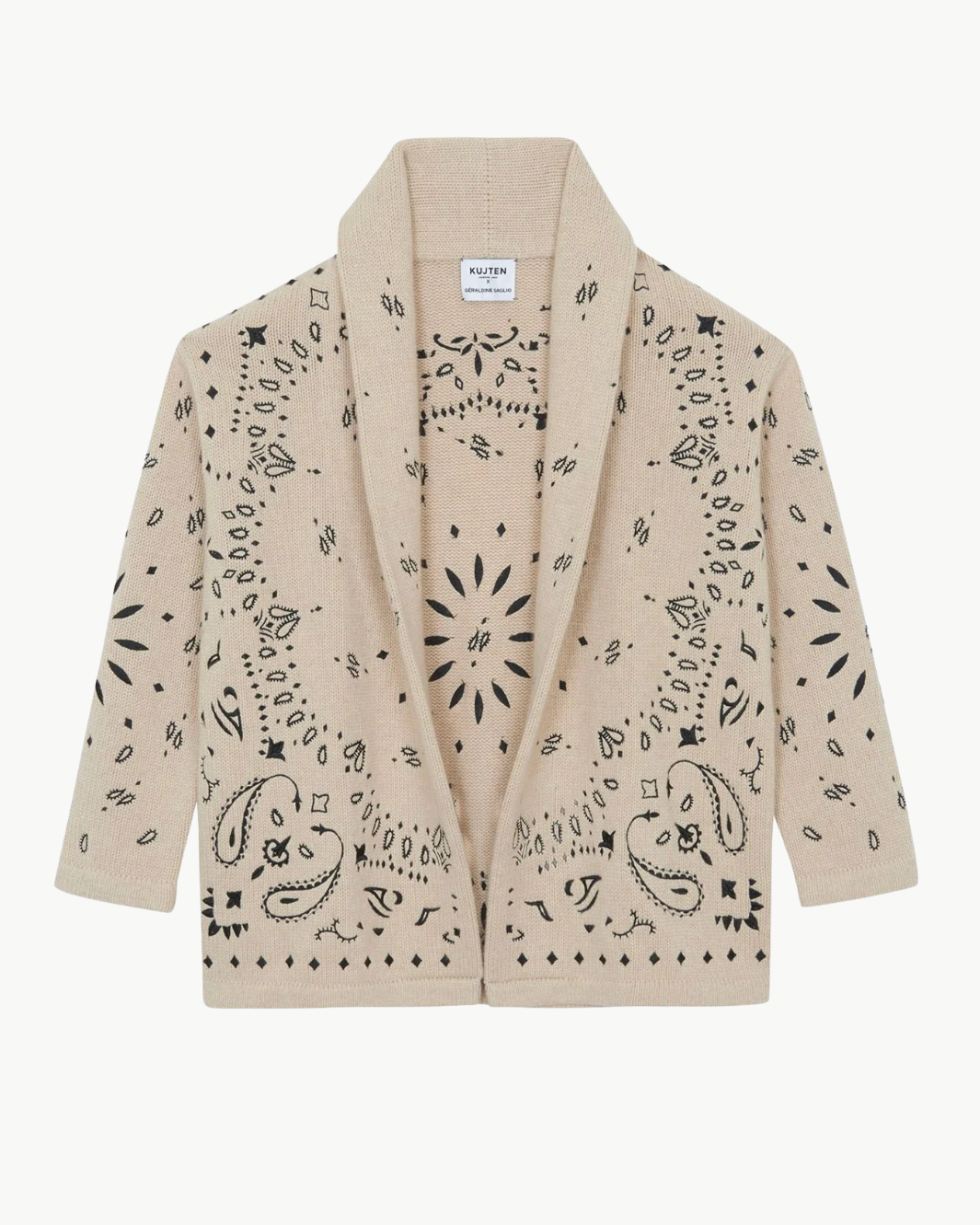 Vest Cody Bandana Cardigan