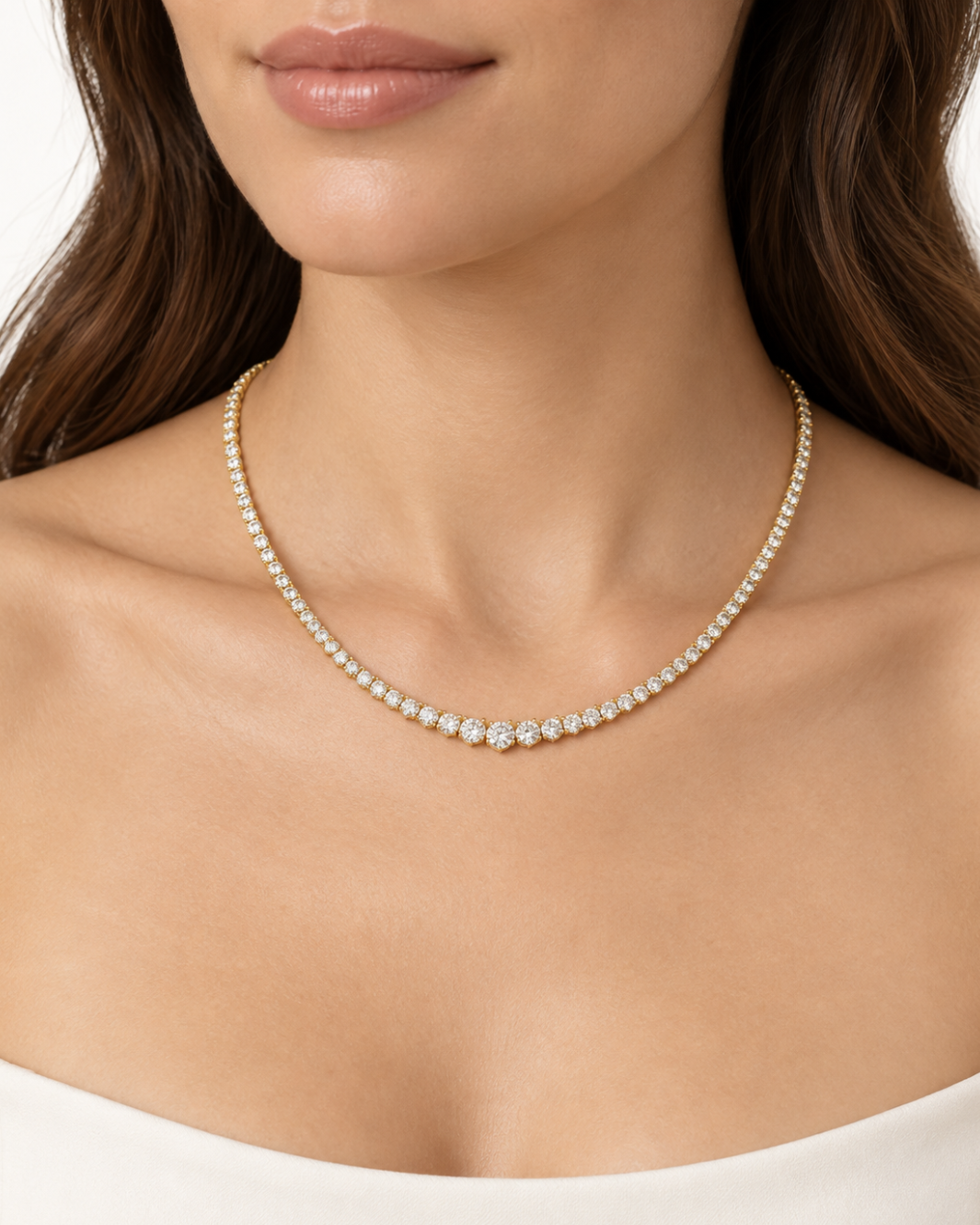 Emerson Stone Emerson Stone Signature Riviera Necklace at Romi Boutique