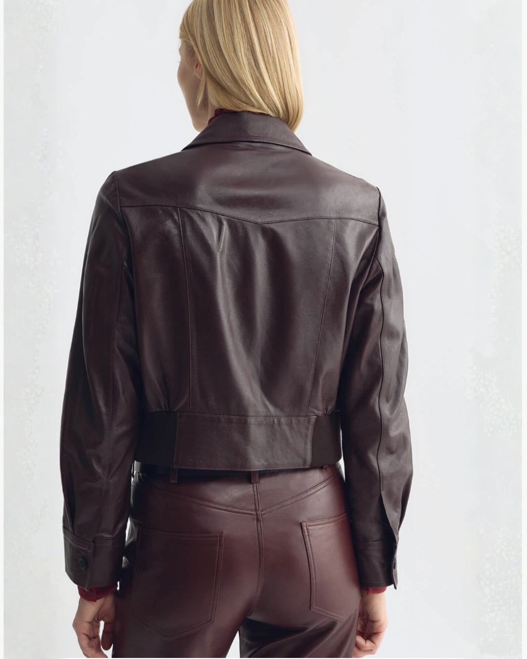 Nili Lotan Charly Leather Jacket at Romi Boutique