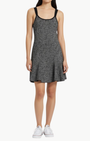Ramy Brook Lidia Sleeveless Metallic Sweater Mini Dress at Romi Boutique