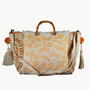 HARYALI JUTE TOTE IN CORAL
