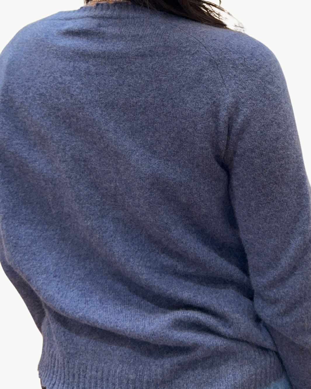 COLORI CUSTOM FRAYED CREW "MENLO" at Romi Boutique