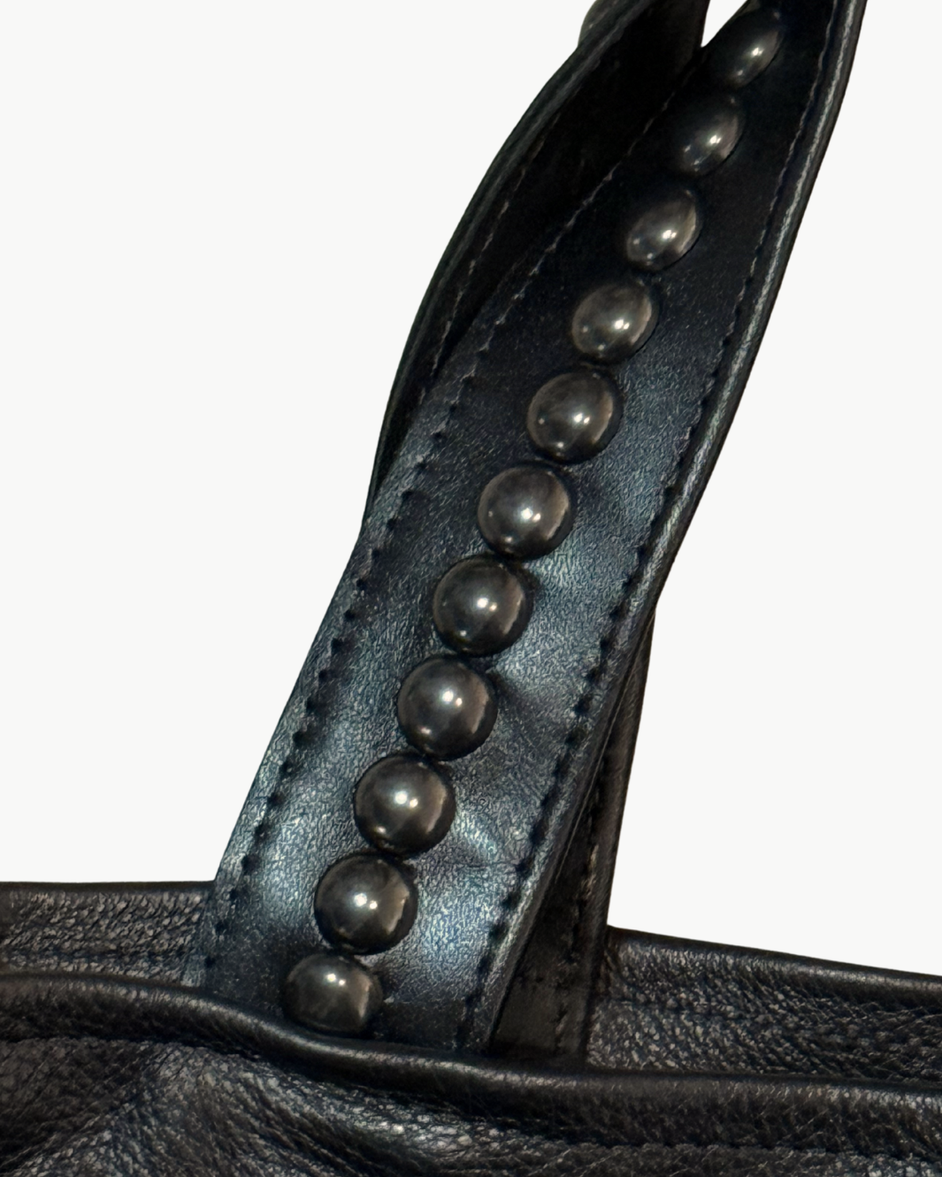 JOANIE BAG W/ CAMO STRAP IN BLACK