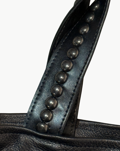 JOANIE BAG W/ CAMO STRAP IN BLACK