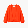 Juniper Balloon-Sleeve Open Cardigan