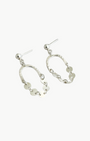 Maya Bauman MINI BELL EARRINGS IN SILVER at Romi Boutique