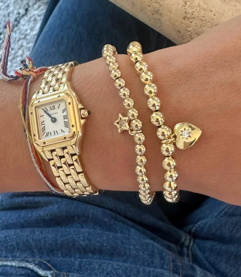 CELESTIAL LOVE BRACELET IN GOLD - Romi Boutique