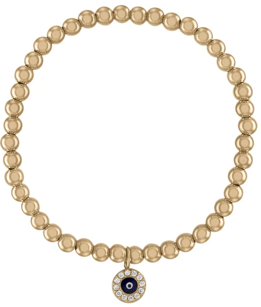 PROTECTION BRACELET IN GOLD - Romi Boutique