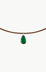 RESILIENCE NECKLACE IN GREEN/YELLOW GOLD by Alexa Leigh - Romi Boutique