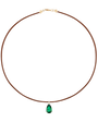 RESILIENCE NECKLACE IN GREEN/YELLOW GOLD by Alexa Leigh - Romi Boutique