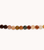 BEADED NECKLACE IN NATURAL by Alexa Leigh - Romi Boutique