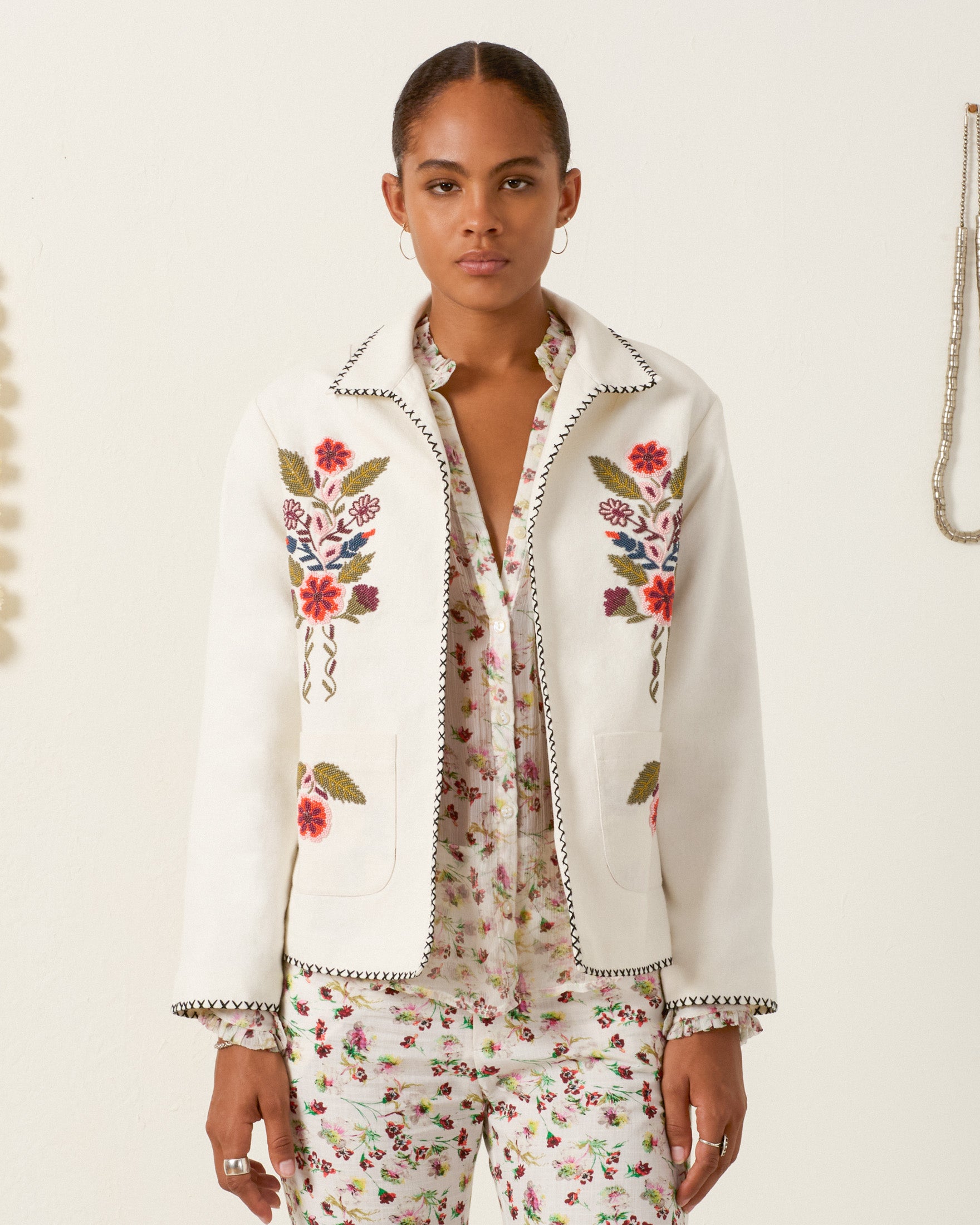 FRANCIS HEIRLOOM FLORA JACKET - Romi Boutique