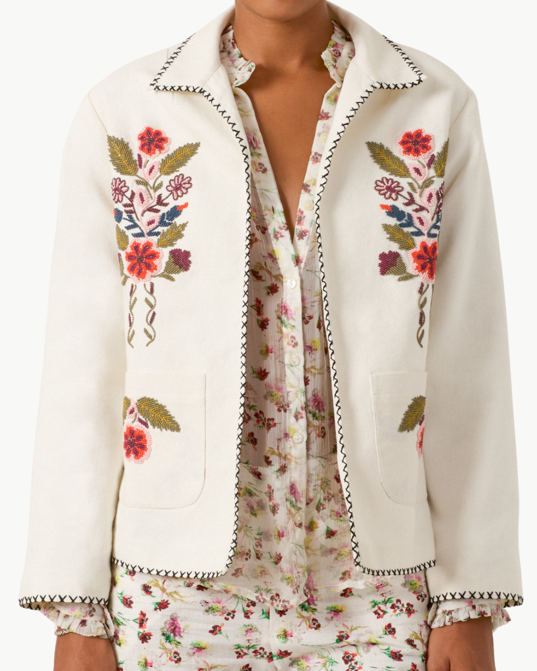 FRANCIS HEIRLOOM FLORA JACKET by Alix of Bohemia - Romi Boutique