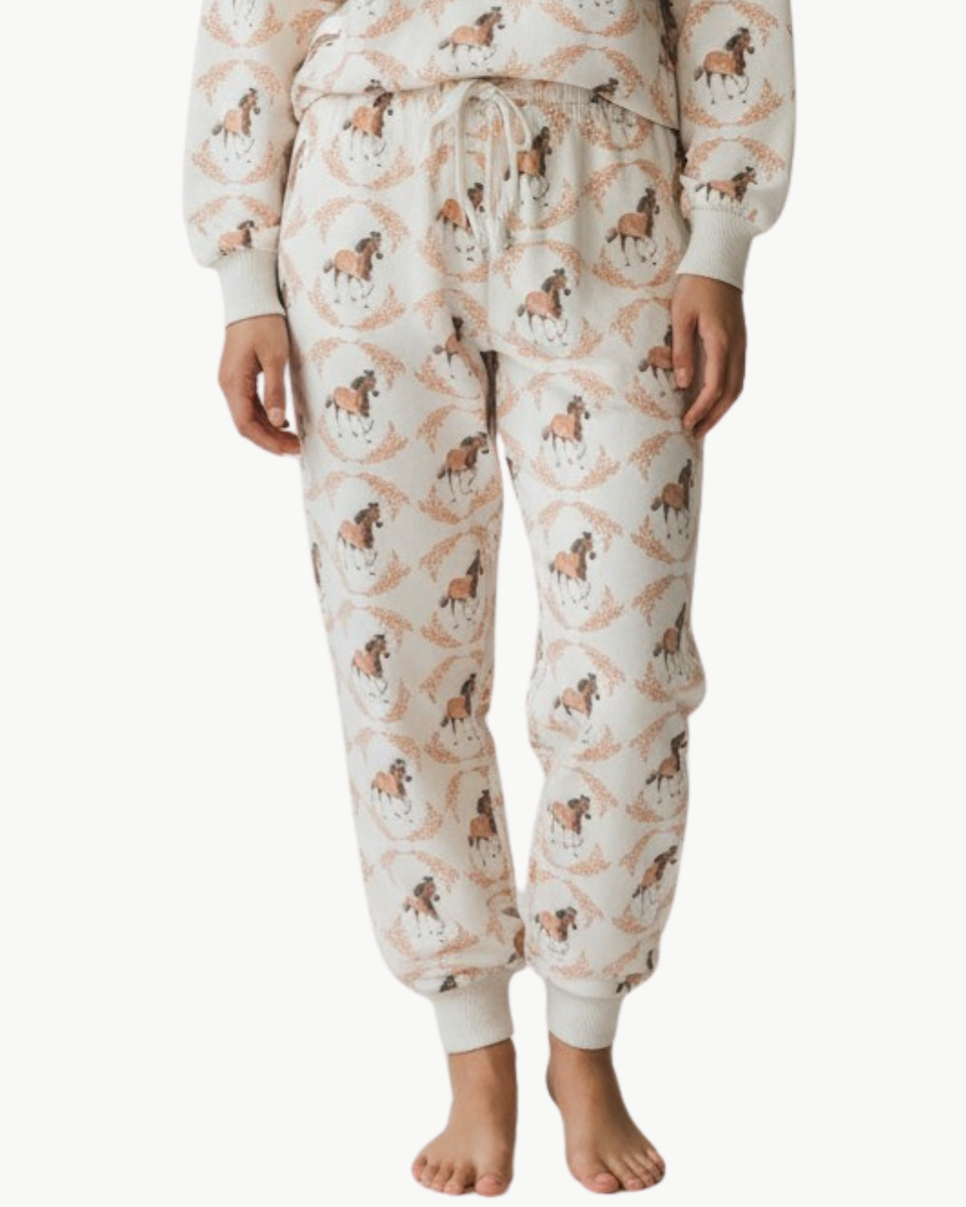 COZY PANT IN GARLAND HORSE - Romi Boutique