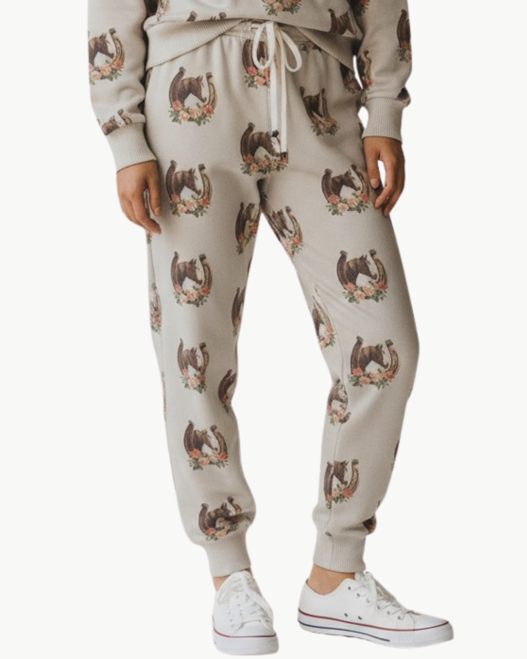 COZY PANT IN LUCKY HORSE - Romi Boutique