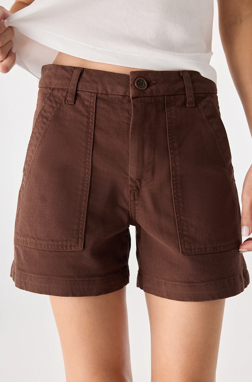 EASY ARMY SHORT IN BITTERSWEET - Romi Boutique