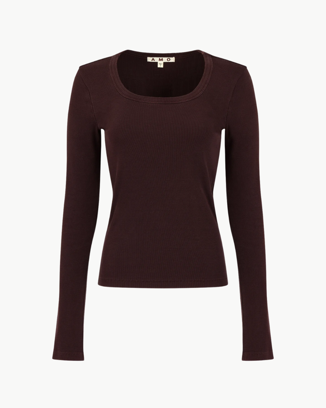 ANGELINA LONG SLEEVE IN AUBERGINE - Romi Boutique