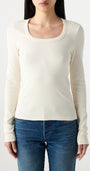 ANGELINA LONG SLEEVE IN BONE - Romi Boutique