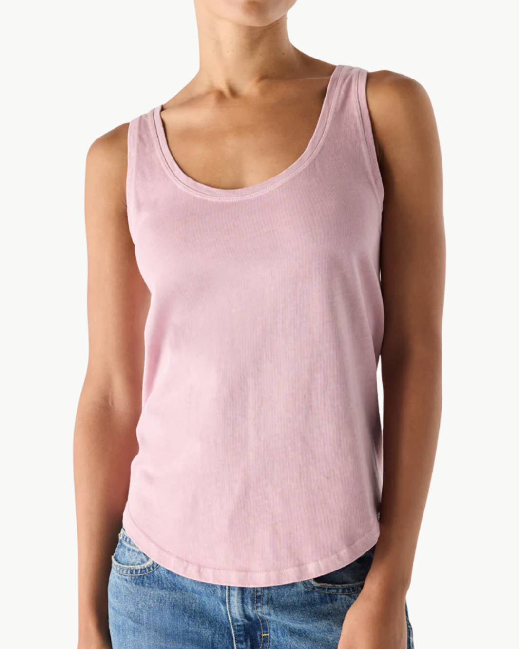 MUSE TANK IN ROSESTONE - Romi Boutique