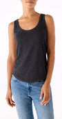 MUSE TANK IN VINTAGE BLACK - Romi Boutique