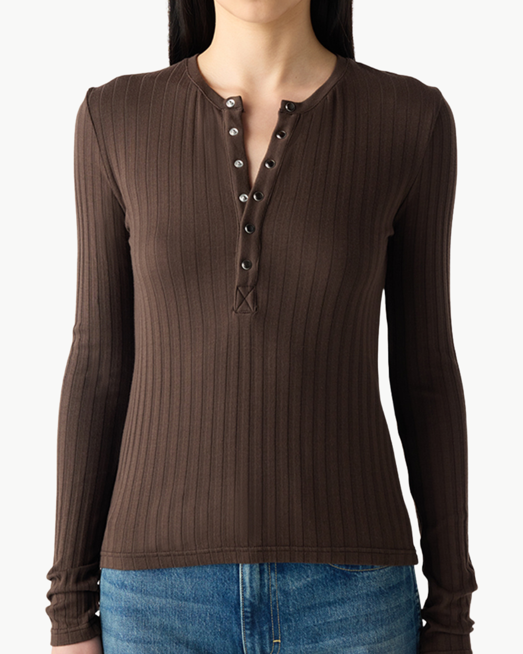 LOTTIE TOP IN MOCHA - Romi Boutique