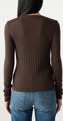 LOTTIE TOP IN MOCHA - Romi Boutique