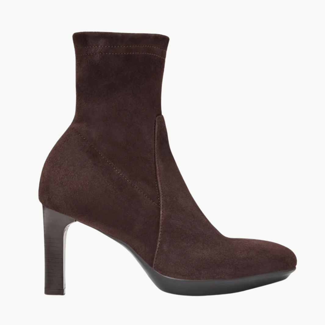 RHUMBA LOW IN ESPRESSO SUEDE - Romi Boutique