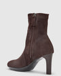 RHUMBA LOW IN ESPRESSO SUEDE - Romi Boutique