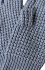 THERMAL FINGERLESS GLOVES IN CELESTE - Romi Boutique