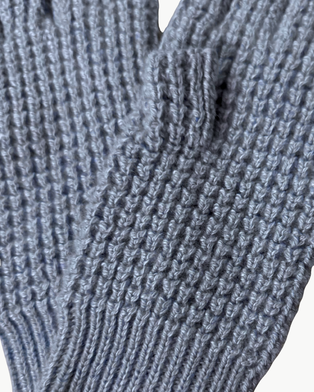 THERMAL FINGERLESS GLOVES IN CELESTE - Romi Boutique