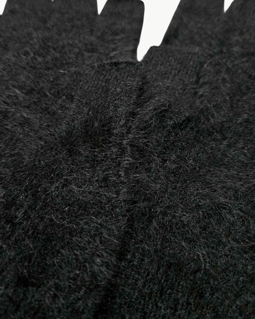 BRUSHED FINGERLESS GLOVES IN NIGHT - Romi Boutique