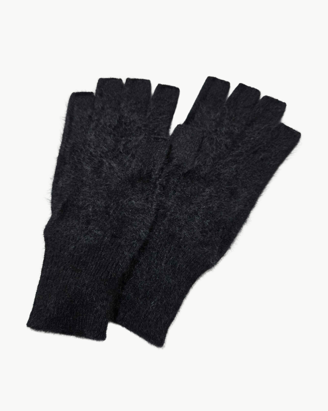 BRUSHED FINGERLESS GLOVES IN NIGHT by Autumn Cashmere - Romi Boutique
