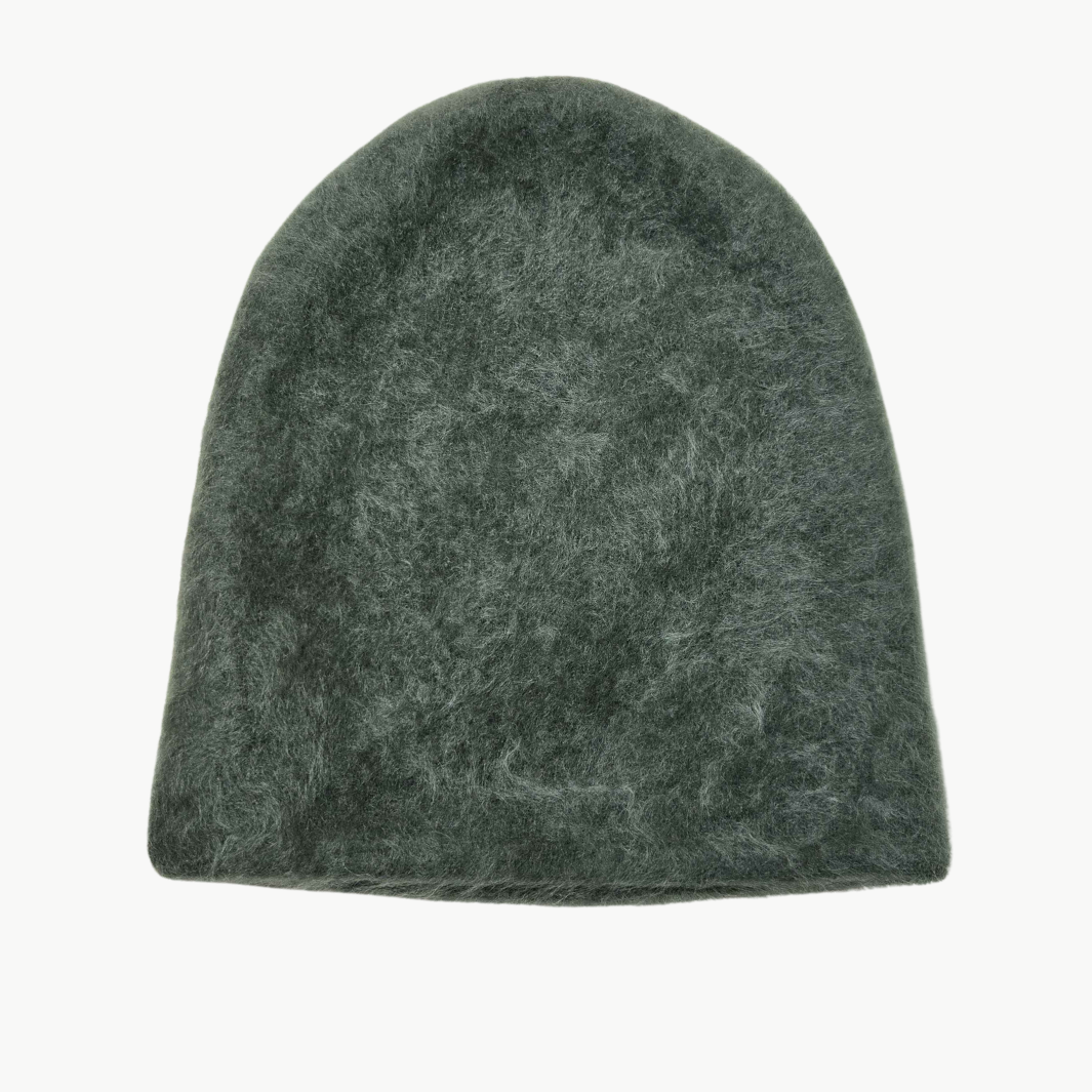 BRUSHED CUFFED BEANIE IN JUNGLE - Romi Boutique