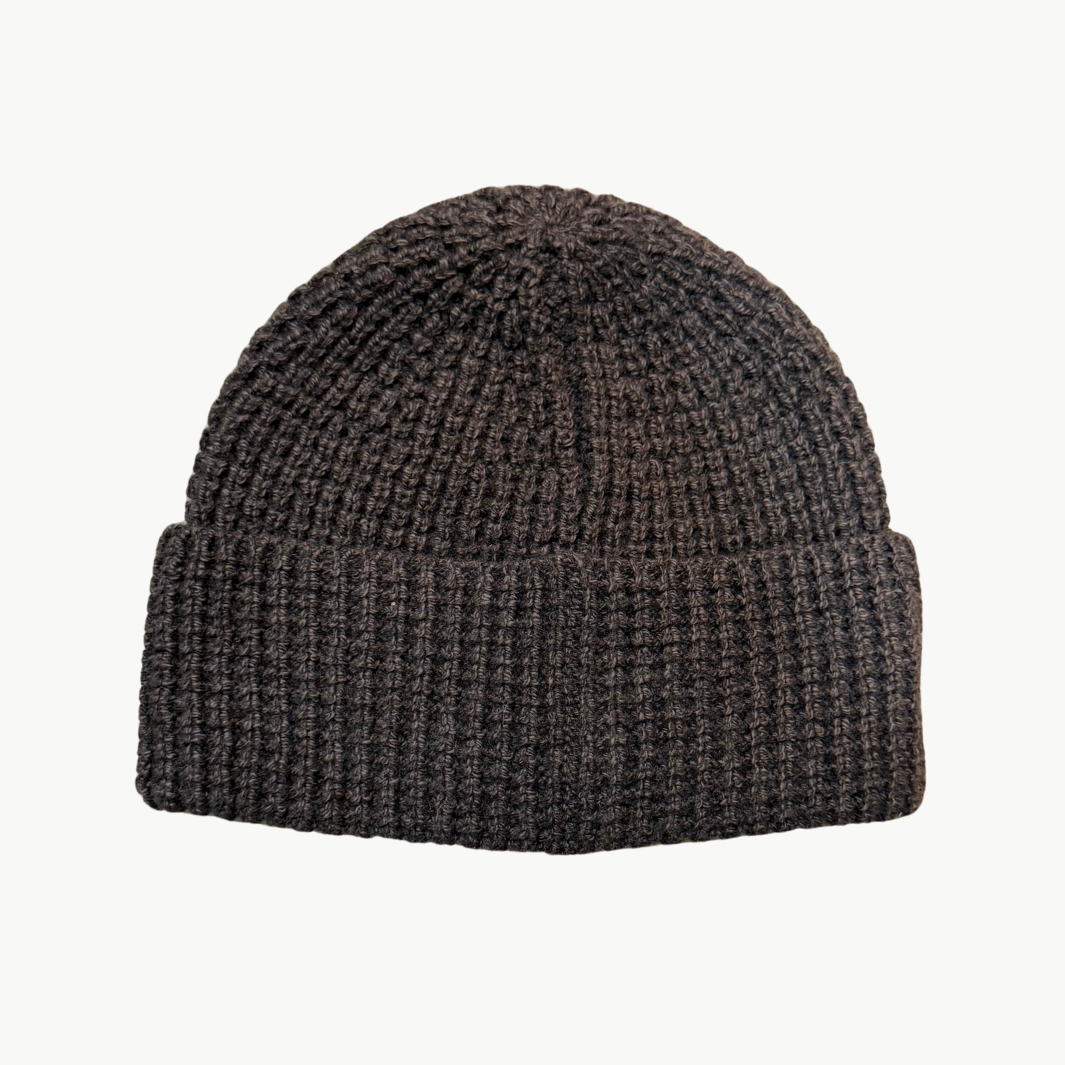 THERMAL HAT IN MULCH by Autumn Cashmere - Romi Boutique