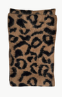 BRUSHED LEOPARD SCARF IN EARTH/NIGHT - Romi Boutique