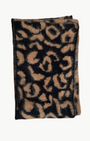 BRUSHED LEOPARD SCARF IN EARTH/NIGHT - Romi Boutique