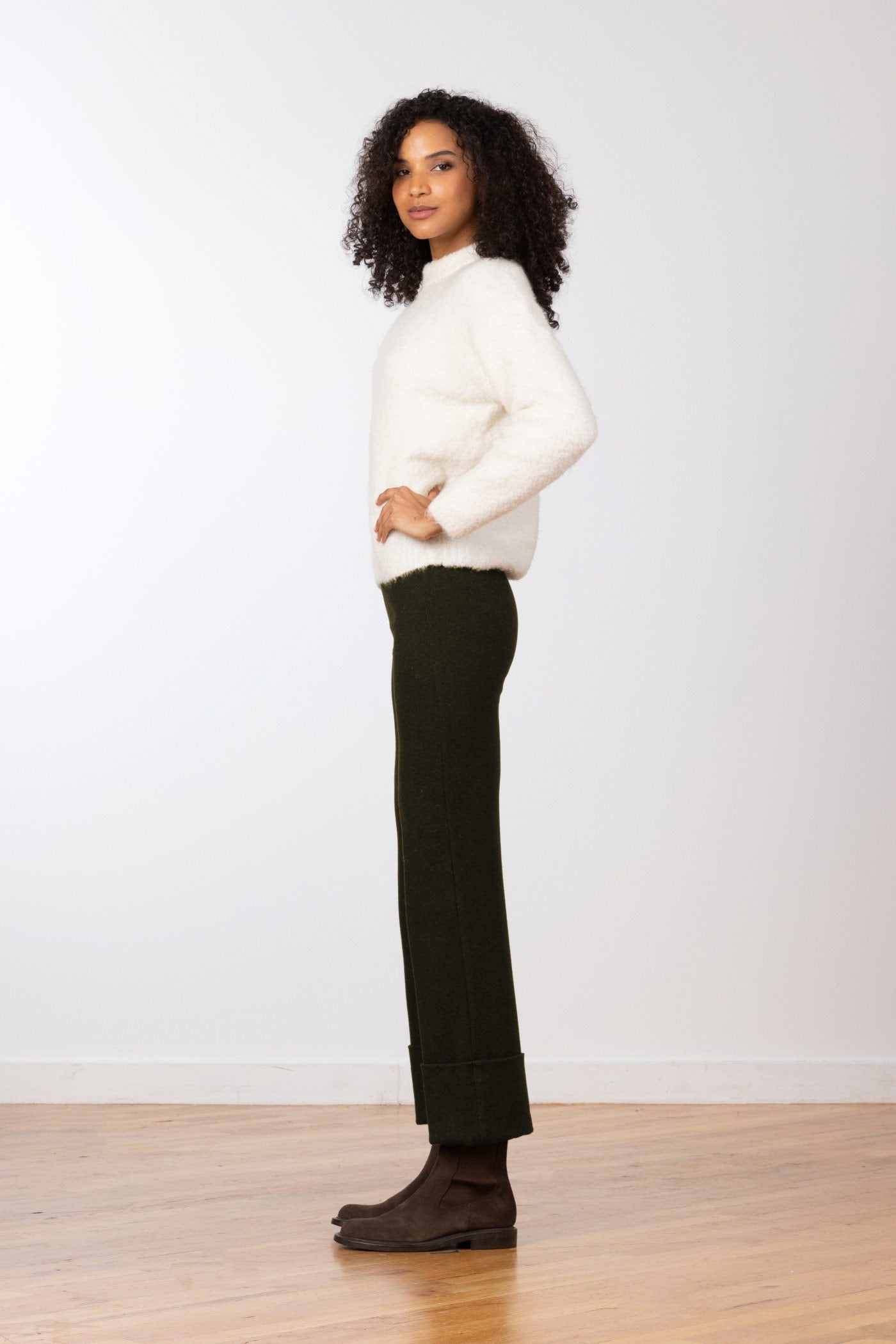 BONNIE IN COZY OLIVE GREEN - Romi Boutique