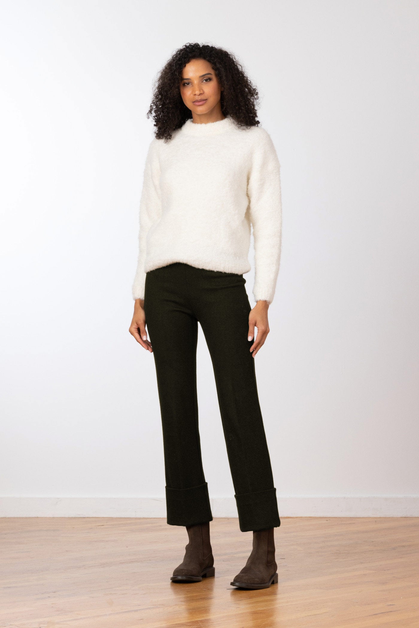 BONNIE IN COZY OLIVE GREEN - Romi Boutique
