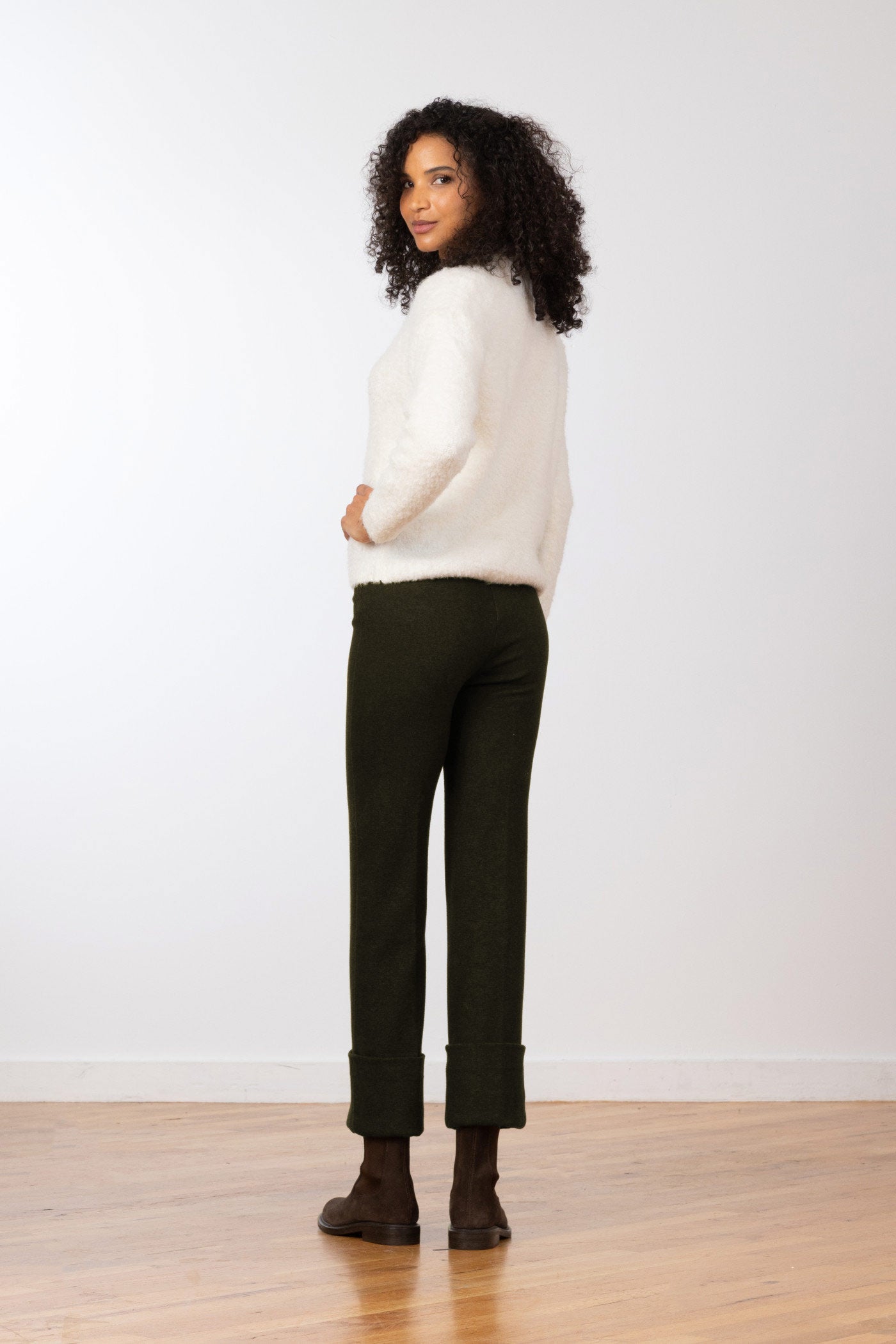 BONNIE COZY OLIVE GREEN by Avenue Montaigne - Romi Boutique