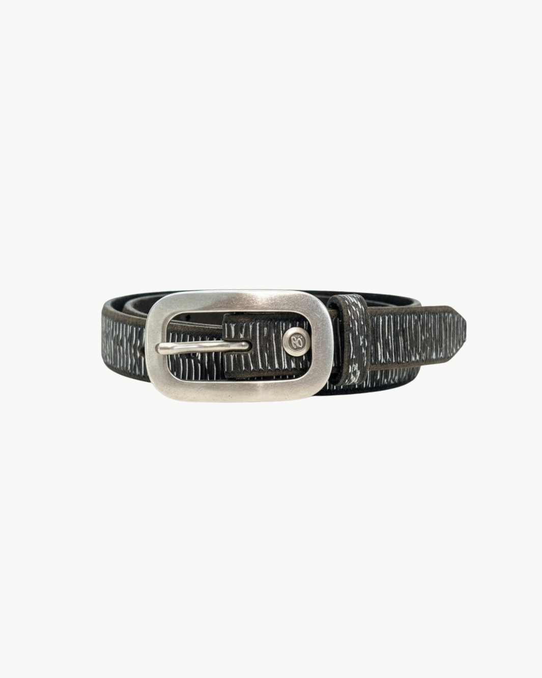 JANINE SKINNY IN ANTHRACITE/SILVER - Romi Boutique