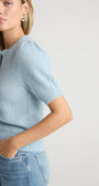 W.Cashmere Sheila Short Sleeve Cardigan at Romi Boutique