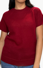 Brazeau Tricot Clover Sweatshirt at Romi Boutique